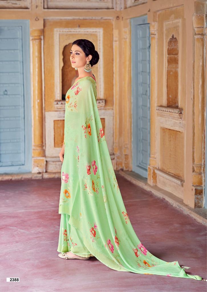 Kashvi Krishnaleela Printed Designer Ethnic Wear Silk Saree Collection